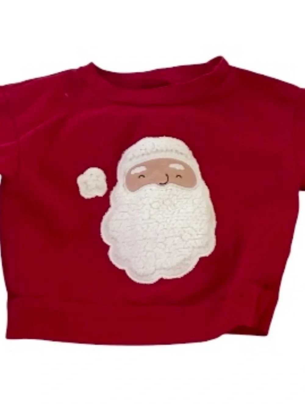 Carters Child of Mine Cotton Santa Sweater & pants set size 0-3 months
